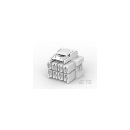 Te Connectivity PTL 2X4 PLUG HSG STD TEMP KEY A NAT 1-1971776-4